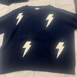 Rails 90% wool, 10% cashmere navy sweater